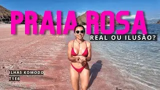 TR&Ecirc;S DIAS VIVENDO NUM BARCO NAS ILHAS DE KOMODO: PINK BEACH E PAISAGENS SURREAIS! T1E6