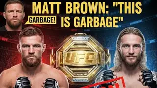 😱 Matt Brown SLAMS Gaethje vs Pimblett Fight as &ldquo;Garbage&rdquo; | UFC 324 Controversy Explained 🥊🔥