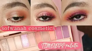 3 LOOKS 1 PALETTE | Sofwanah Cosmetics Timeless Palette