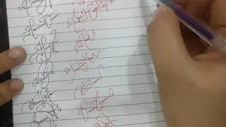 viewers names signatures list