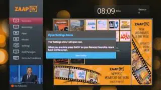 ZAAPTV HD509NII - Connection Issues