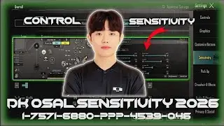 Dk Osal New Sensitivity & Control 4.2 Update Revealed  | Best Bgmi & Pubg Sensitivity 2026