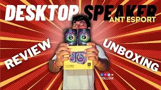 Ant Esport GS170 desktop speaker review! 
