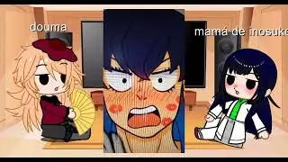 douma y la mamá de inosuke reaccionan a inosuke parte 1