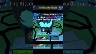 Kitsune island luck  #roblox #bloxfruits #shorts