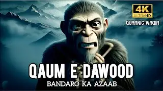 Qaum-e-Dawood Par Bandaro Ka Azaab 😭 | Ashab e Sabt Ka Waqia | قوم داود