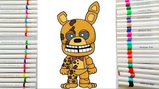 How To Draw Yellow Rabbit | Five Nights at Freddy's#cartooningclub#art#shortsvideo#trending