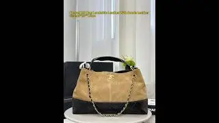 Chanel 25A Bag Lambskin Leather With Suede Leather