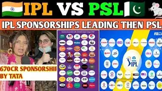 IpL vs PsL sponsorship Leading 💪|pak public reaction|