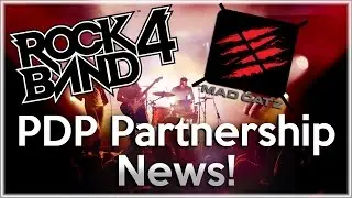 Harmonix Announces Rock Band 4 Partnership with PDP