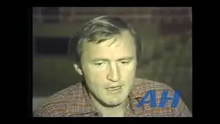 NHL Oct. 20, 1984 Dan Maloney, Rick Vaive interviews Toronto Maple Leafs Quebec Nordiques