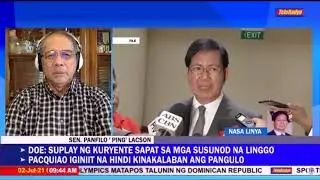 Sen. Ping Lacson: Panayam sa TeleRadyo (Tony Velasquez at Danny Buenafe) | July 2, 2021