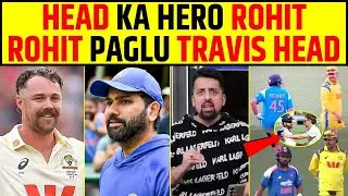 TRAVIS HEAD KA HERO ROHIT SHARMA | ROHIT PAGLU TRAVIS HEAD #travishead #rohitsharma #ashes