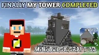 how to make a tower fast | mini block craft instantly tower kaise banaye @Tiktokvideos33780
