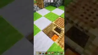 Minecraft how to build easy troll trap #shorts
