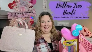 DOLLAR TREE HAUL!! More Amazing Easter Finds! PLUS EVERFUN Toiletry Bag Review AND Happy Mail!!