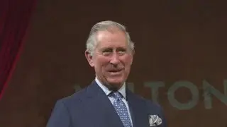 Charles takes to stage of world's oldest music hall