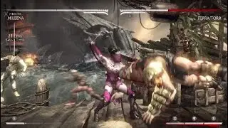 Mortal Kombat X|Mileena Piercing 54% Combo
