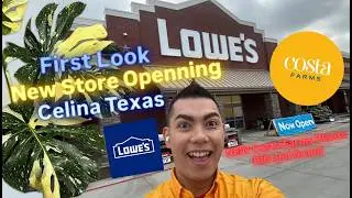 Торжественное открытие магазина Lowe&rsquo;s в Селине! Невероятные находки редких растений от крупного ...