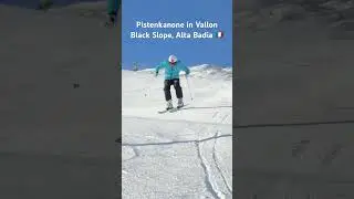 Pistenkanone in Vallon Black Slope, Alta Badia 🇮🇹