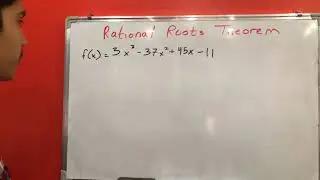 How to Factor ANY Polynomial (Rational Roots Theorem)