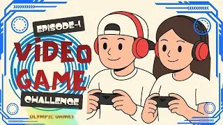 Wife vs Me &ndash; Olympic Games Retro la Yaaru Win Pannina? 😆🎮 | Gaming Challenge | Episode -1