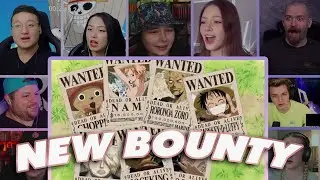 Straw Hat Crew&rsquo;s New Bounties | One Piece Ep 320 Reaction Mashup