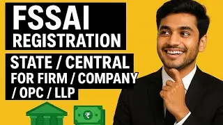 FSSAI food licence 2025 Registration for state / CENTRAL/normal #fssai #foodsafety 