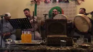 الشيخ صهيب الراوي وياسر طوبان مولد النبي في العامريه 2021