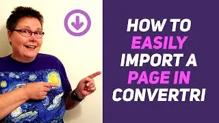 How to easily import a page into Convertri