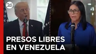 🇺🇸 EEUU | Trump confirmó la liberación de presos políticos por parte de Venezuela
