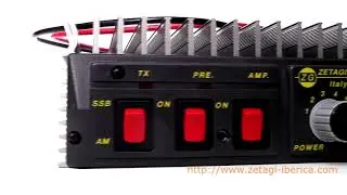 Zetagi B501P Amplificador 20-30 Mhz 24V Previo Rx