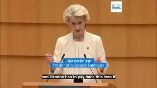 Von der Leyen lays out alternatives to reparations loan for Ukraine as time runs out