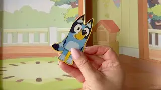 ASMR Toy Unboxing: Bluey Magnetic Playset &ndash; Soft Clicky Sounds (No Talking)