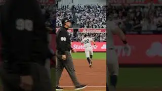 Ben Rice gets Yankee Stadium on its feet.