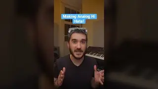 Making Analog Hi Hats #shorts