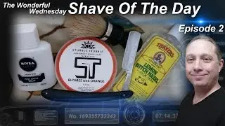 Magnetic Silver Straight Razor Shave, Shave Of The Day Stubble Trubble Wonderful Wednesday #SOTD Ep2