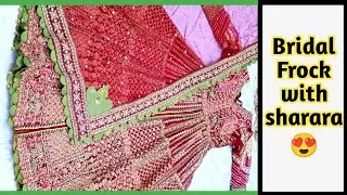 Bridal Dress Stitching Review | Hussain rehar bridal collection  #bridalwear 