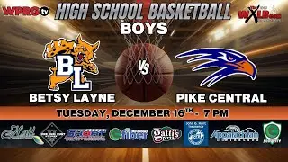 Betsy Layne vs. Pike Central - Boys High School Basketball on WPRGtv (12.16.25)