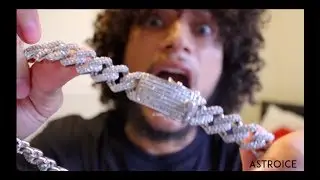 Unboxing Iced Out Cuban Link And Review | Astroice_Jewelry