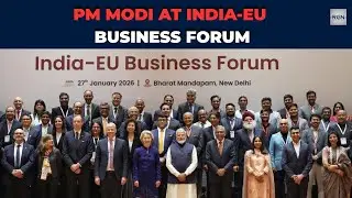 PM Modi LIVE at India-EU Business Forum | Trade, Growth & Global Vision