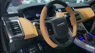 2022 Range Rover SVR,  now available at Grande National Leasing.