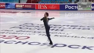 Evgenia Medvedeva SP at Russian Nationals 2020 | Евгения Медведева КП Чемпионат России 2020 + Оценки
