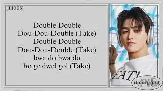 TWS (투어스) - Double-Take 'Easy Lyrics'