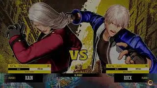 FATAL FURY  City of the Wolves Open Beta Test Kain vs Rock