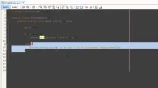 Java Programming Ep. 10 - If Statements
