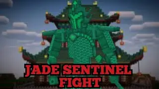 Minecraft Magic from The East: Jade Sentinel Fight ( 1.21.1 Mod )
