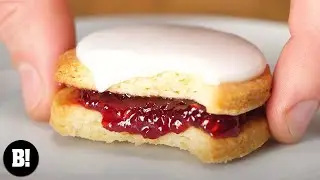 Classic Scottish Empire Biscuits (Vegan)