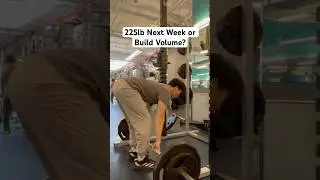 Grip strength UP! 185x7&mdash;225 next week or build volume first?