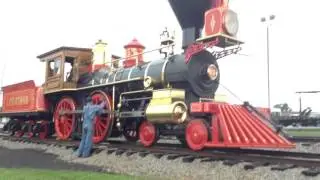 Leviathan 63 Visits the Bluegrass Railroad Museum